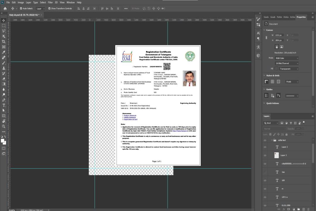 Modèle Word et PDF de certificat d'enregistrement de société Inde Telangana template Modèle Word et PDF de certificat d'enregistrement de société Inde Telangana template